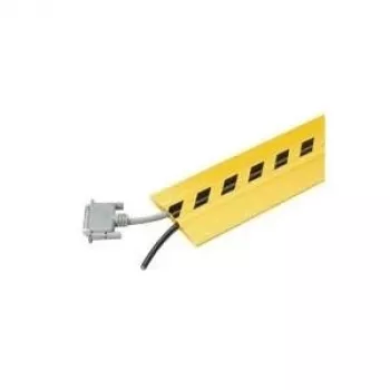 EHA Kabelschutzbrücke Signal, 3 m, Gelb/Schwarz (41901)
