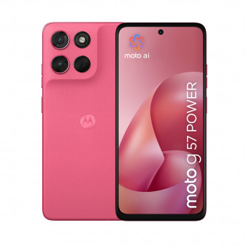 Motorola moto g57 power 5G Smartphone 12GB/256GB, 6,72 inch, 7000 mAh, Dual-SIM, Android 16, Pink