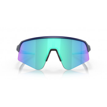 Oakley Sutro Lite Sweep Fahrrad-Sonnenbrille, Mattschwarz / Prizm Saphir