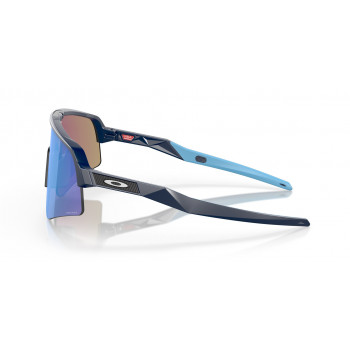 Oakley Sutro Lite Sweep Fahrrad-Sonnenbrille, Mattschwarz / Prizm Saphir