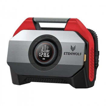 Etenwolf S6 Akku-Reifenpumpe, 11,03 bar, 19.200 mAh, Rot