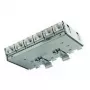 Telegärtner Cat.6A Patchverteiler (tief) für DIN-Schiene mit TS-Adapter, 6x RJ45-Buchsen (J02021A0055)