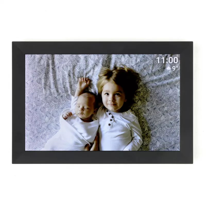 TFA Dostmann FRAMEO App Digitaler WiFi-Bilderrahmen 25,7 cm 10,1 Zoll 1280 x 800 Pixel 32 GB Schwarz