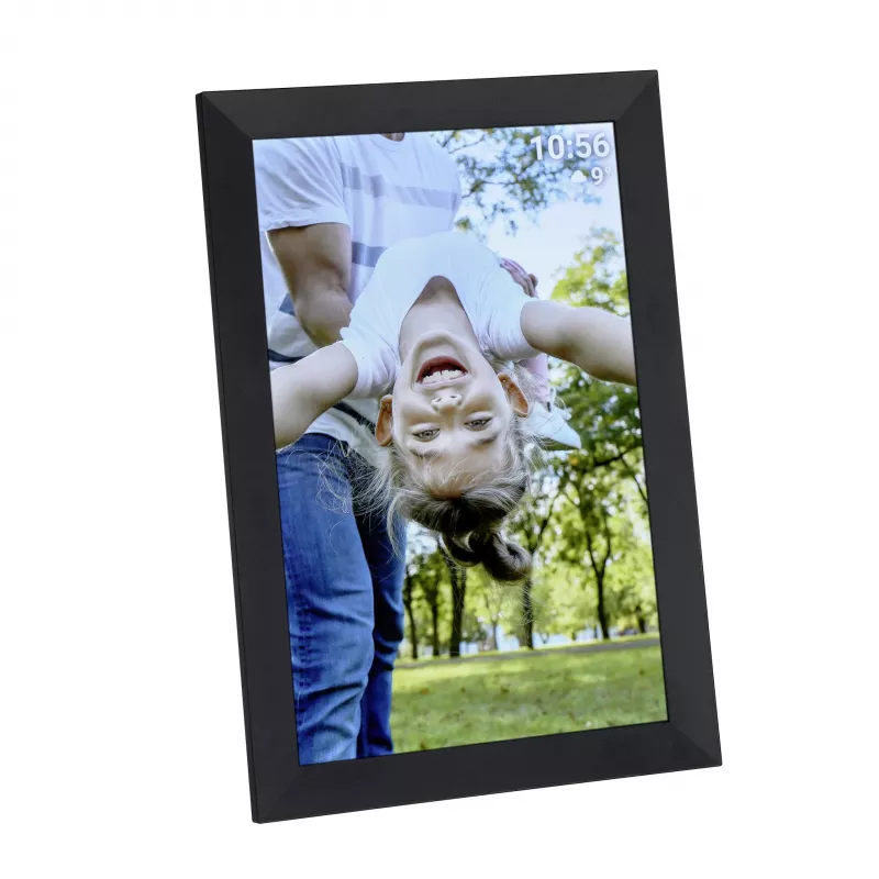 TFA Dostmann FRAMEO App Digitaler WiFi-Bilderrahmen 25,7 cm 10,1 Zoll 1280 x 800 Pixel 32 GB Schwarz