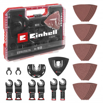 Einhell 708136 Multifunktionswerkzeug-Zubehörset, 35 Teile, im XL-PLUS-CASE