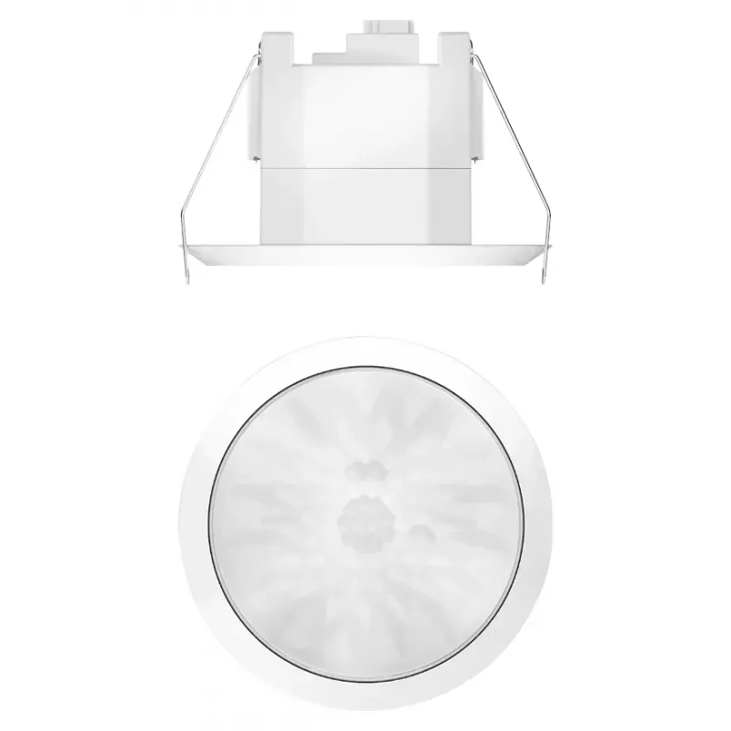 Theben theRonda S360 KNX Flat DE WH KNX Präsenzmelder für Deckenmontage, Weiß