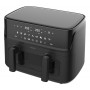 Medion Life P25 XXL Flex M MD 100057 Heißluftfritteuse, Schwarz (50079785)