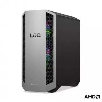 Lenovo LOQ Tower 26ADR10 Desktop-PC - AMD Ryzen 7 8745HX, 16GB RAM, 512GB SSD, NVIDIA GeForce RTX 5050 8GB, Windows 11 Home