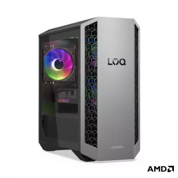 Lenovo LOQ Tower 26ADR10 Desktop-PC - AMD Ryzen 7 8745HX, 16GB RAM, 512GB SSD, NVIDIA GeForce RTX 5050 8GB, Windows 11 Home