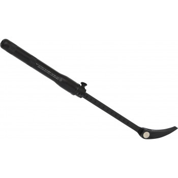 KS TOOLS 911.8186 Teleskop-Brechstange mit Gelenkrollenkopf, 325-460 mm