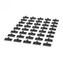 APC NetShelter - Rack-Montageschienen-Verbindungsstück - Schwarz (40er-Pack)