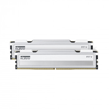 KLEVV Fit V 32GB (2x16GB) DIMM 6000MHz CL28 Speicherkit, Schwarz (KD5AGU880-60B280F)