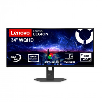 Lenovo Legion 34W-2c 34 inch UWQHD 240Hz Curved Gaming-Monitor (68F6GACBEU)