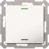 MDT TAL-5501002.02S KNX Taster Light55 1-fach RGBW Reinweiß glänzend Neutral Secure