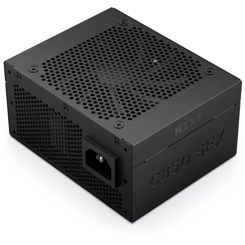 NZXT C850 SFX 850 W Netzteil, Schwarz, 1x 12-Pin High Power GPU, 3x PCIe, Kabelmanagement (PS-8G1BB-EU)