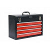 Yato YT-08874 Kleinteile-/Werkzeugbox Edelstahl Schwarz, Rot