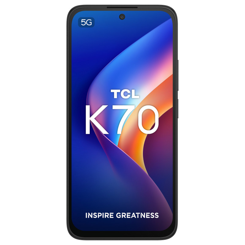TCL K70 5G 4GB RAM 128GB Smartphone - Mitternachtsschwarz