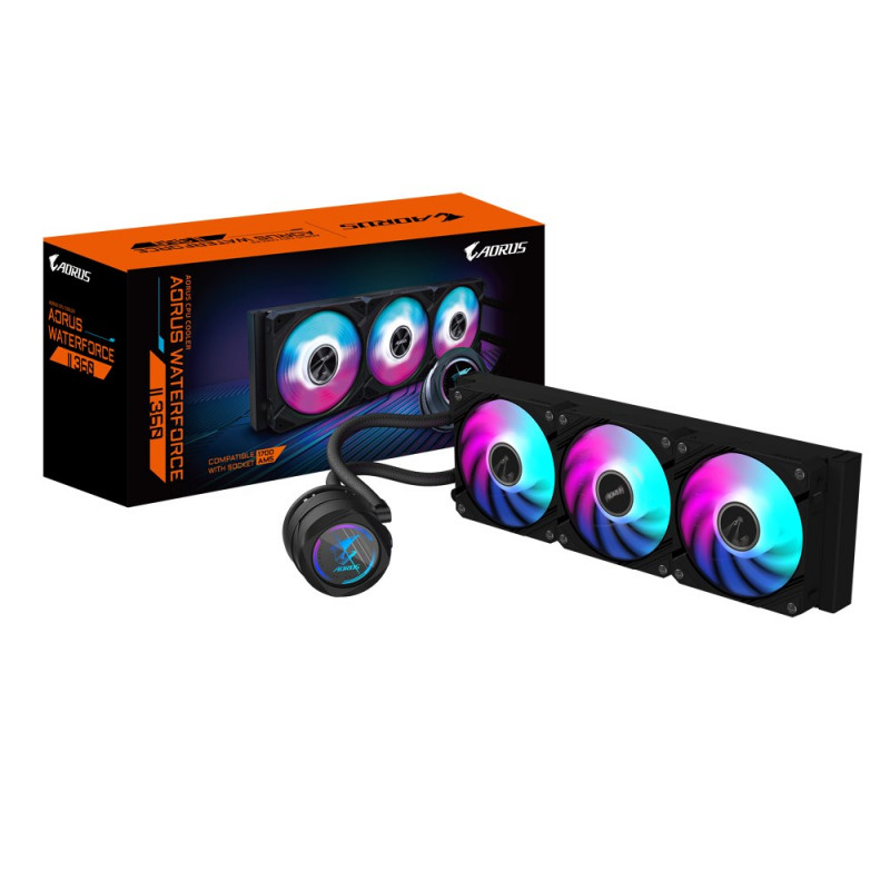 Gigabyte Aorus AIO CPU Waterforce II 360 Kühler