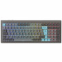 Ducky Cushion 98 Gaming-Tastatur, 96%, DE Layout (ISO), Shush Green Switches - Nickel (DKCUS2598-DDDEPHCC3H1)