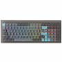 Ducky Cushion 98 Gaming-Tastatur, 96%, US-Layout (ANSI), Shush Red Switches - Nickel (DKCUS2598-DSUSPHCC3H1)
