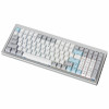 Ducky Cushion 98 Gaming-Tastatur, 96%, US-Layout (ANSI), Shush Green Switches - Silber (DKCUS2598-DDUSPHCC4S1)