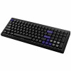 Ducky Cushion 98 Gaming-Tastatur, 96%, US-Layout (ANSI), Shush Red Switches – Mattschwarz