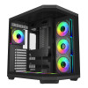 FSP U580 ARGB ATX Ultra Tower Gaming-Gehäuse – Schwarz