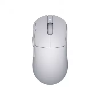 Hator Quasar 3S Ultima Wireless Gaming-Maus, Weiß (HTM661)