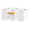 Satino by Wepa HiCycle Handtuchrolle, 2-lagig, 138 m, 100% Recycling, Hochweiß, Waffelprägung, 6er-Pack (319190)