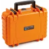 B&W 1000/O/SI Werkzeugkoffer, Orange, Polypropylen (PP), staubdicht, wasserdicht, 248,92 x 175,26 x 93,98 mm