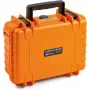 B&W 1000/O/SI Werkzeugkoffer, Orange, Polypropylen (PP), staubdicht, wasserdicht, 248,92 x 175,26 x 93,98 mm
