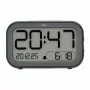 TFA Dostmann Bingo Hybrid digitaler Wecker, LCD/LED-Display, Schwarz/Anthrazit, 60.2048.01