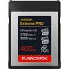 SanDisk Extreme PRO 400GB CFexpress 4.0 Typ B Speicherkarte (SDCFEB-400G-GN4NN)