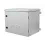 Allnet SO Serie 19 inch 12U IP55 Wandgehäuse, 638 mm tief, mit 4-fach-Lüftereinheit, Lichtgrau (ALL-SO03-6612-G-DGRAUV2)