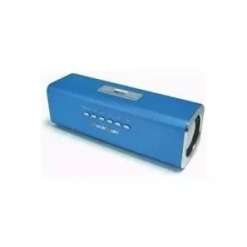 Technaxx Musicman Aktive Lautsprecher für USB und SD mit Akku Blau