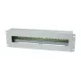 Allnet 19 inch 3U DIN-Schienenpanel für Leitungsschutzschalter, Tiefe 61 mm, Frontmontage, Hellgrau (ALL-S0002257)