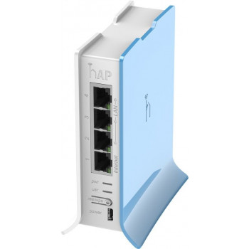 MikroTik RB941-2ND-TC Wireless Access Point, 300 Mbit/s, Blau/Weiß