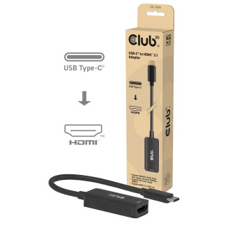 Club3D USB-C auf HDMI 2.1 Adapter