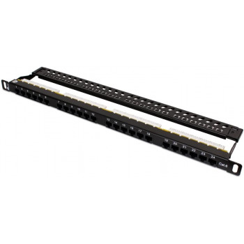 Getfort PGF-6UTP24-B7 Patchpanel UTP Cat.6, 24 Ports, 0,5U