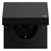 Gira 445474 SCHUKO-Steckdose KD, System 70, schwarz
