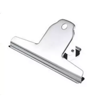 Wonday Briefklemmer aus Metall, Breite 144 mm, Klemmweite 45 mm, nickel