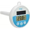 TFA Dostmann digitales Solar-Poolthermometer, weiß/türkis, 30.1068.02