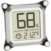 TFA Dostmann Humidor-Thermo-/Hygrometer, silber, 30.5056.54