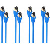 shiverpeaks Cat8.1 F/FTP Patchkabel, 3 m, Blau