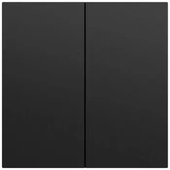Gira System 70 Wippe 2-fach, schwarz lackiert, 329574