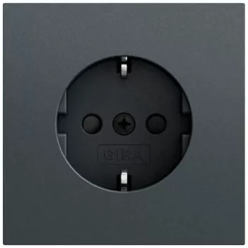 Gira System 70 SCHUKO-Steckdose SP, anthrazit, 445373