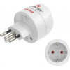 Hama Reiseadapter Typ J, L, N, 3-polig, für die Schweiz, Italien und Brasilien