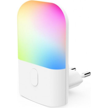 Hama LED-Nachtlicht Farbe, Steckerfertig, Dämmerungssensor, Farbwechsel, RGB