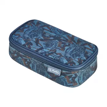herlitz be.bag beatBox Federmäppchen Camo Tiger, Polyester, XXL Reißverschluss Hauptfach