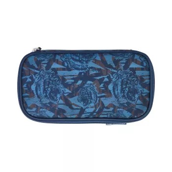 herlitz be.bag beatBox Federmäppchen Camo Tiger, Polyester, XXL Reißverschluss Hauptfach